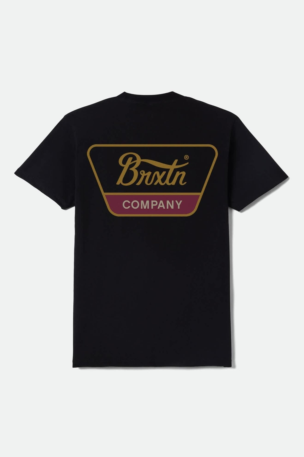 Linwood Standard T-Shirt - Black/Metal Bronze/Red Mahogany