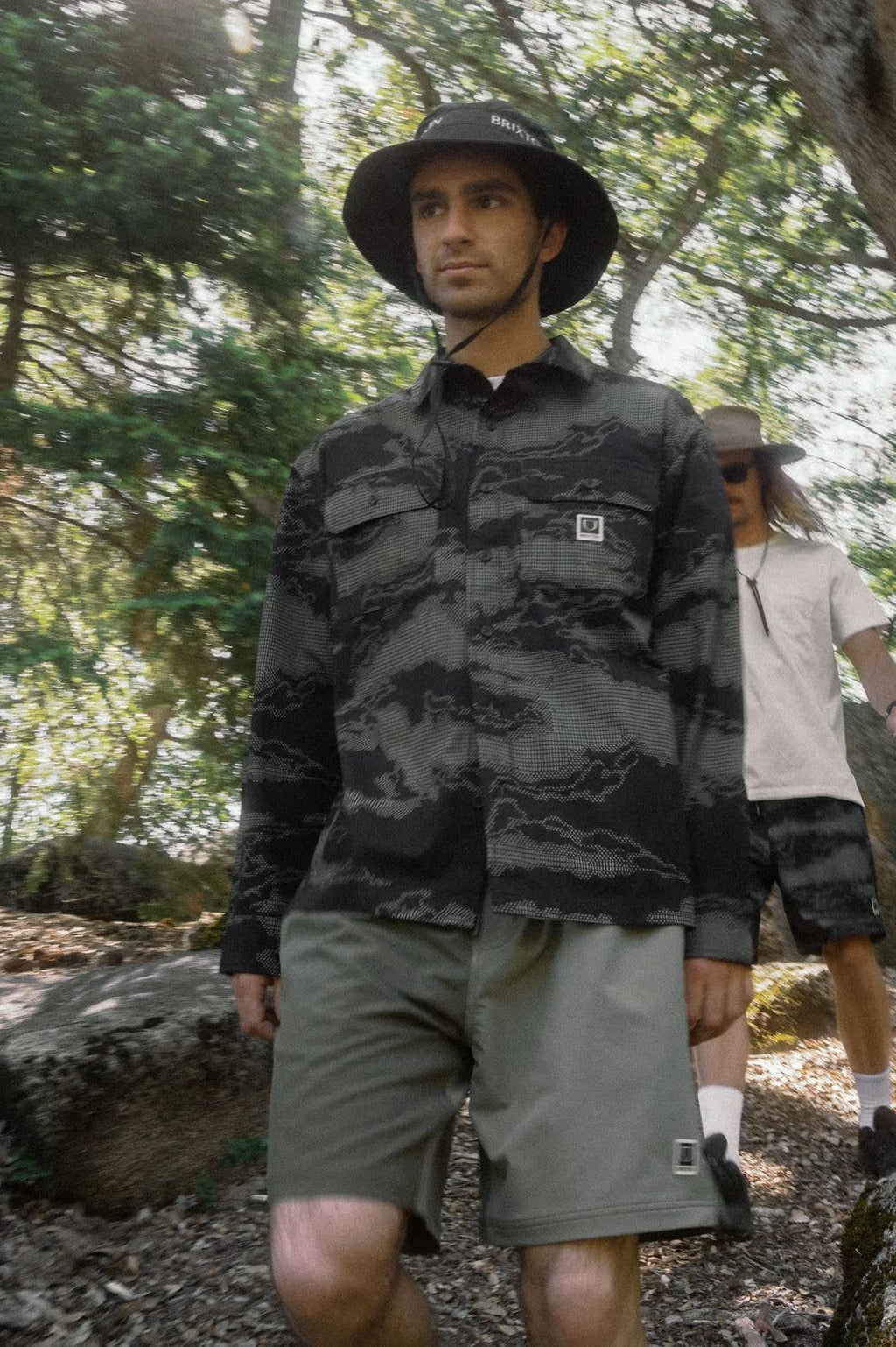 Journey Lightweight Shirt - Black Camo