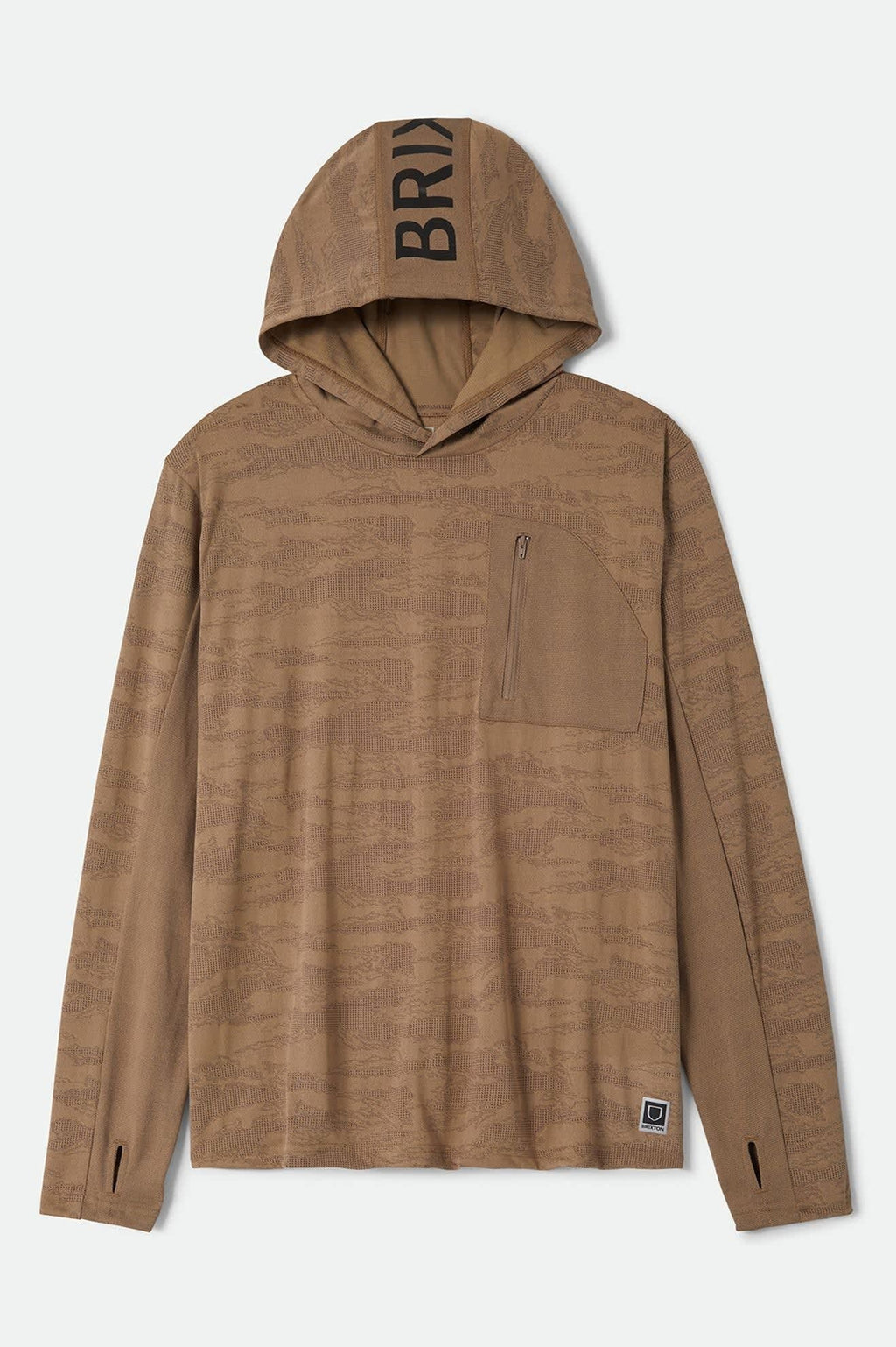 Journey Long Sleeve Sun Hoodie - Desert Tiger Camo