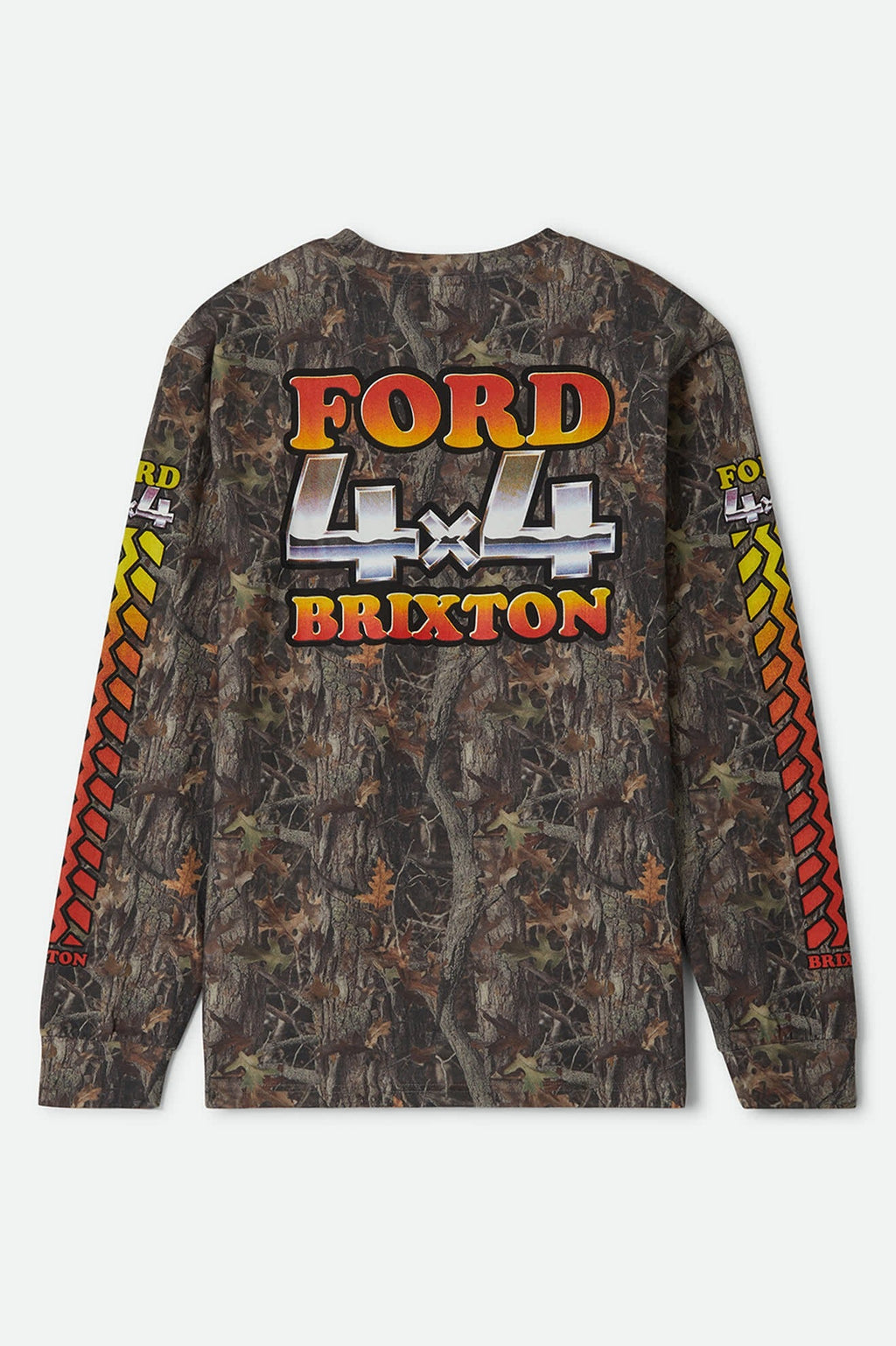 Ford 4x4 Chrome T-Shirt - Boxwood Green