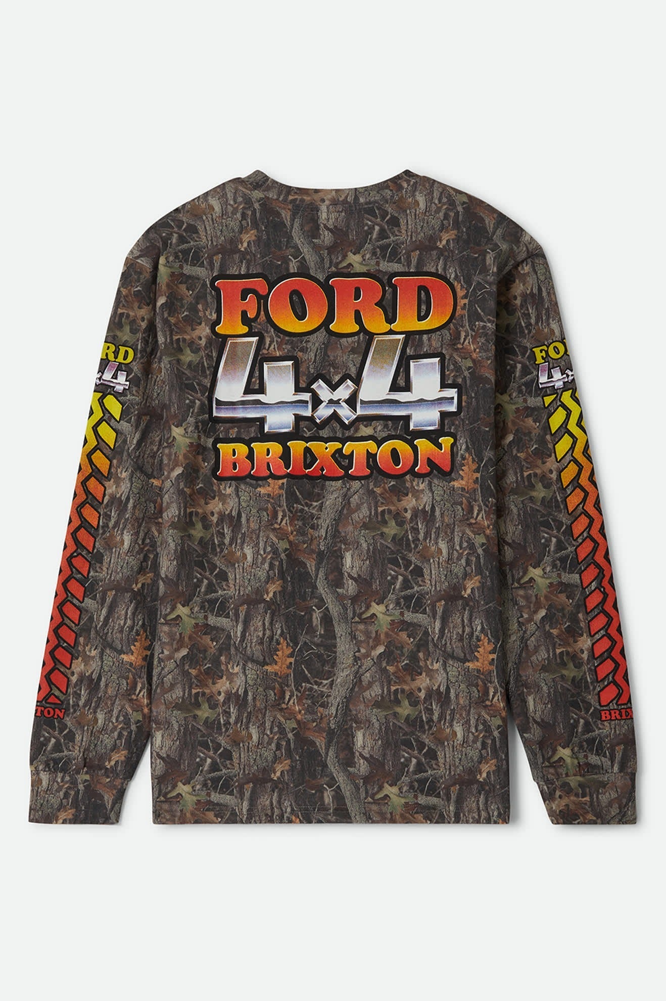 Ford 4x4 Chrome T-Shirt - Boxwood Green
