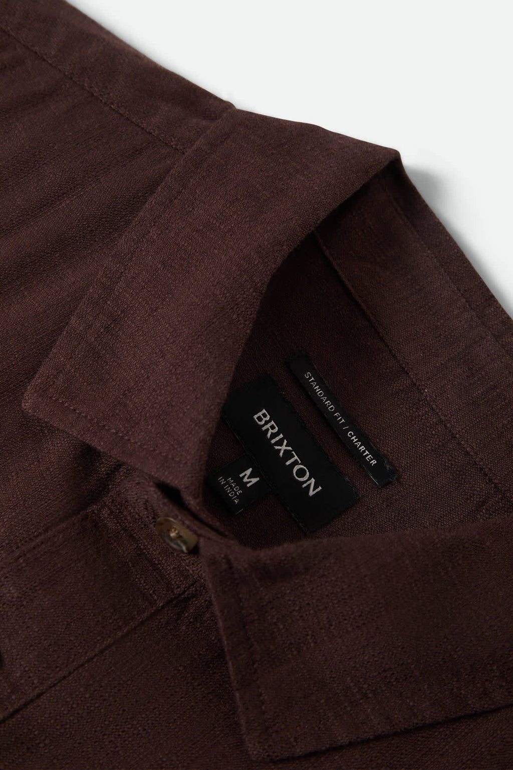 Charter Slub Shirt - Chocolate