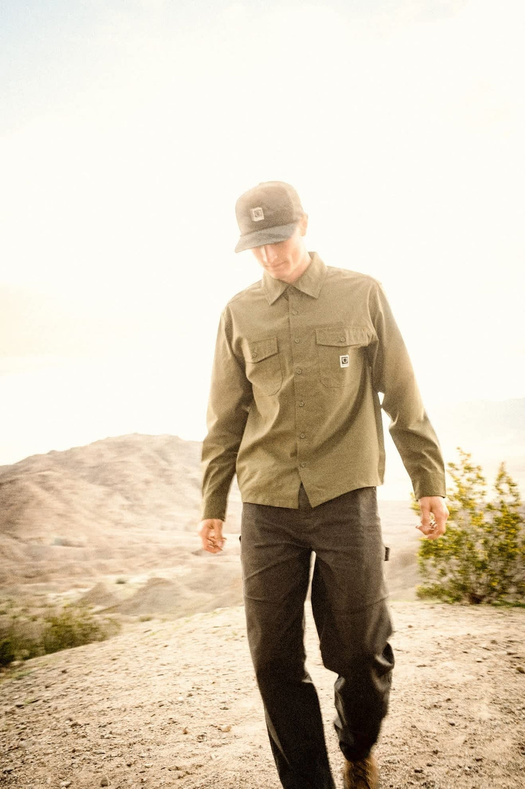 Journey Performance Snapback - Black Tiger Camo