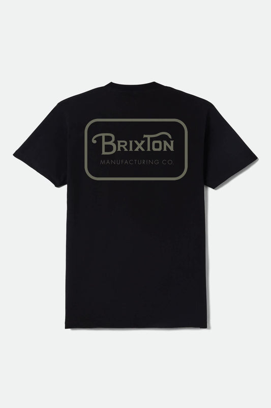 Grade Short Sleeve Standard T-Shirt - Black/Olive