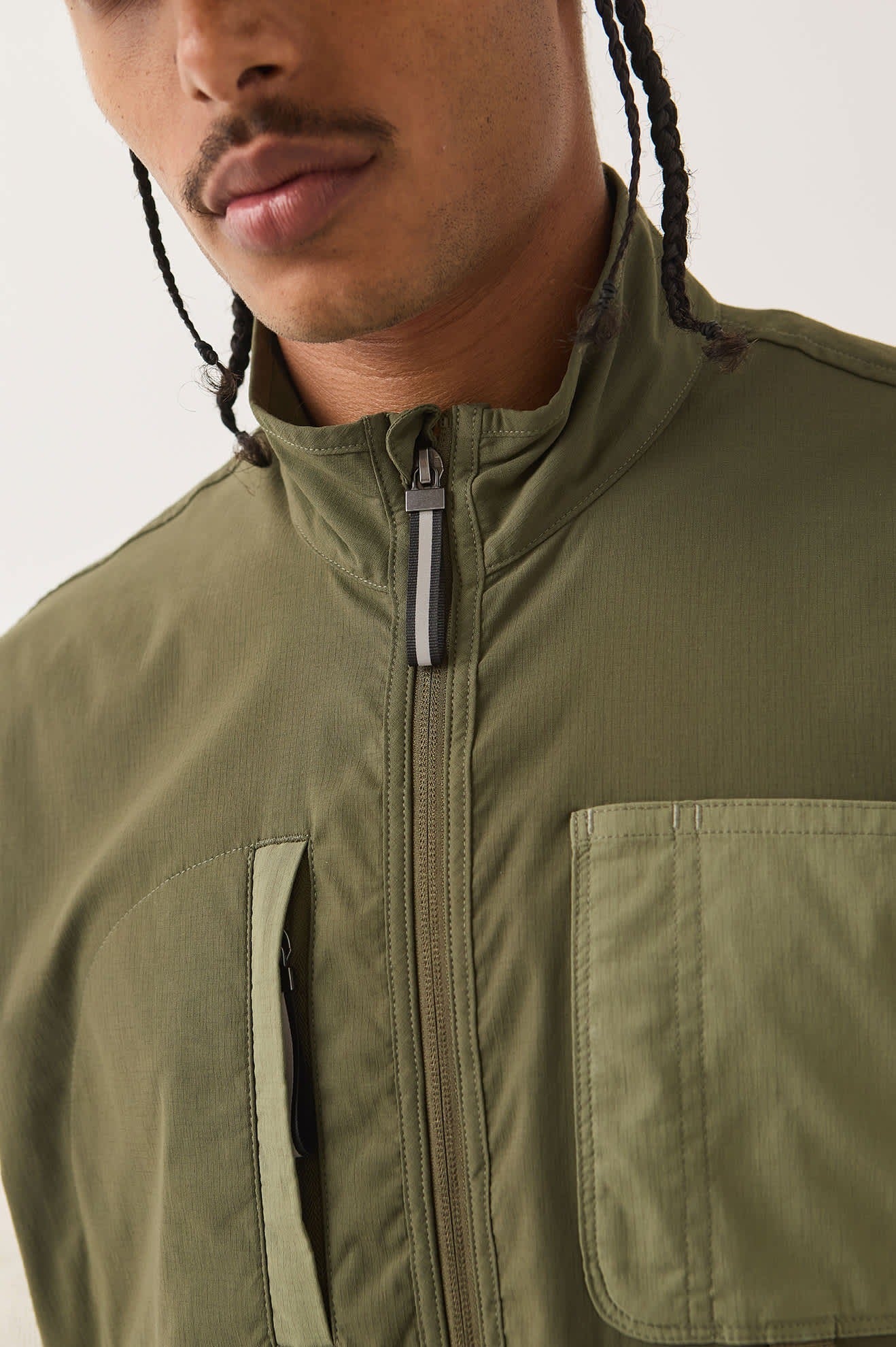 Journey Utility Vest - Dark Olive/Olive Surplus