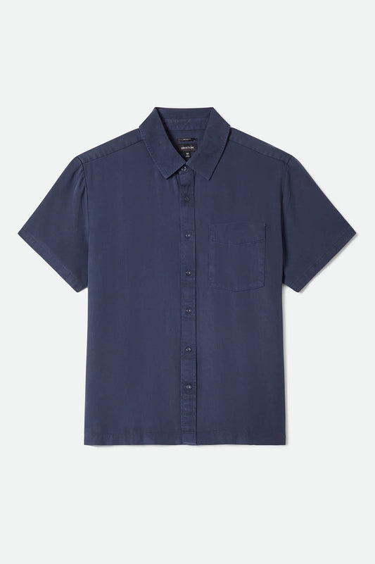 Cooling Comfort Short Sleeve Shirt - Midnight Navy