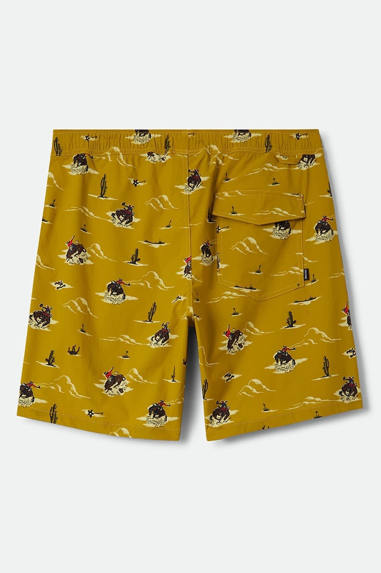 Everyday Stretch Hybrid Short 7" - Texas Gold Lone Star