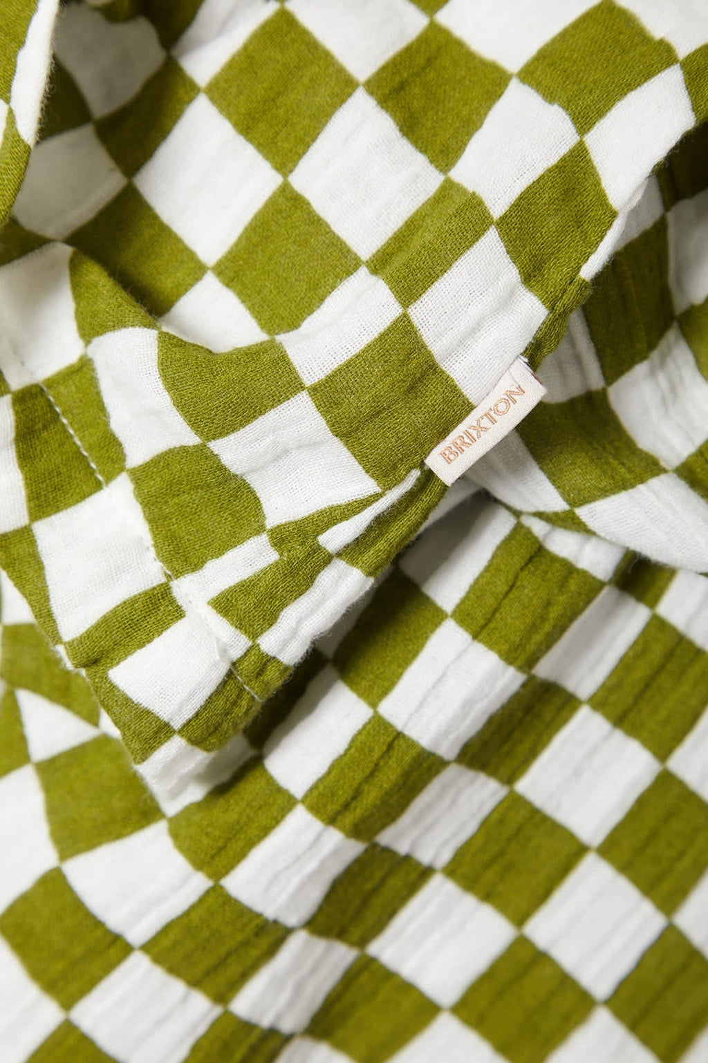 The Tie Dress - Sublime Green Checkerboard