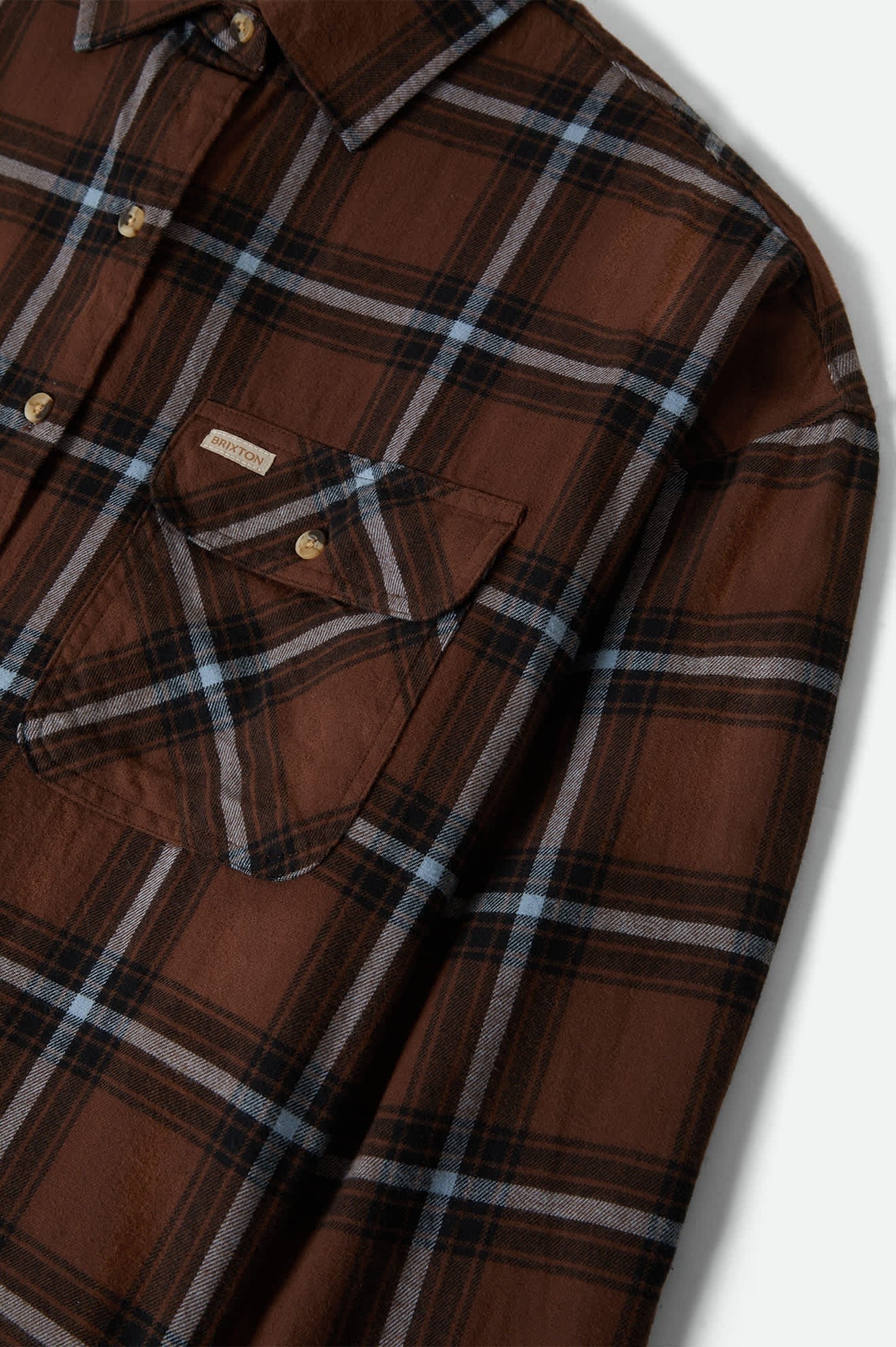 Women's Bowery Vintage Overshirt - Pinecone Brown/Black/Borrowed Blue