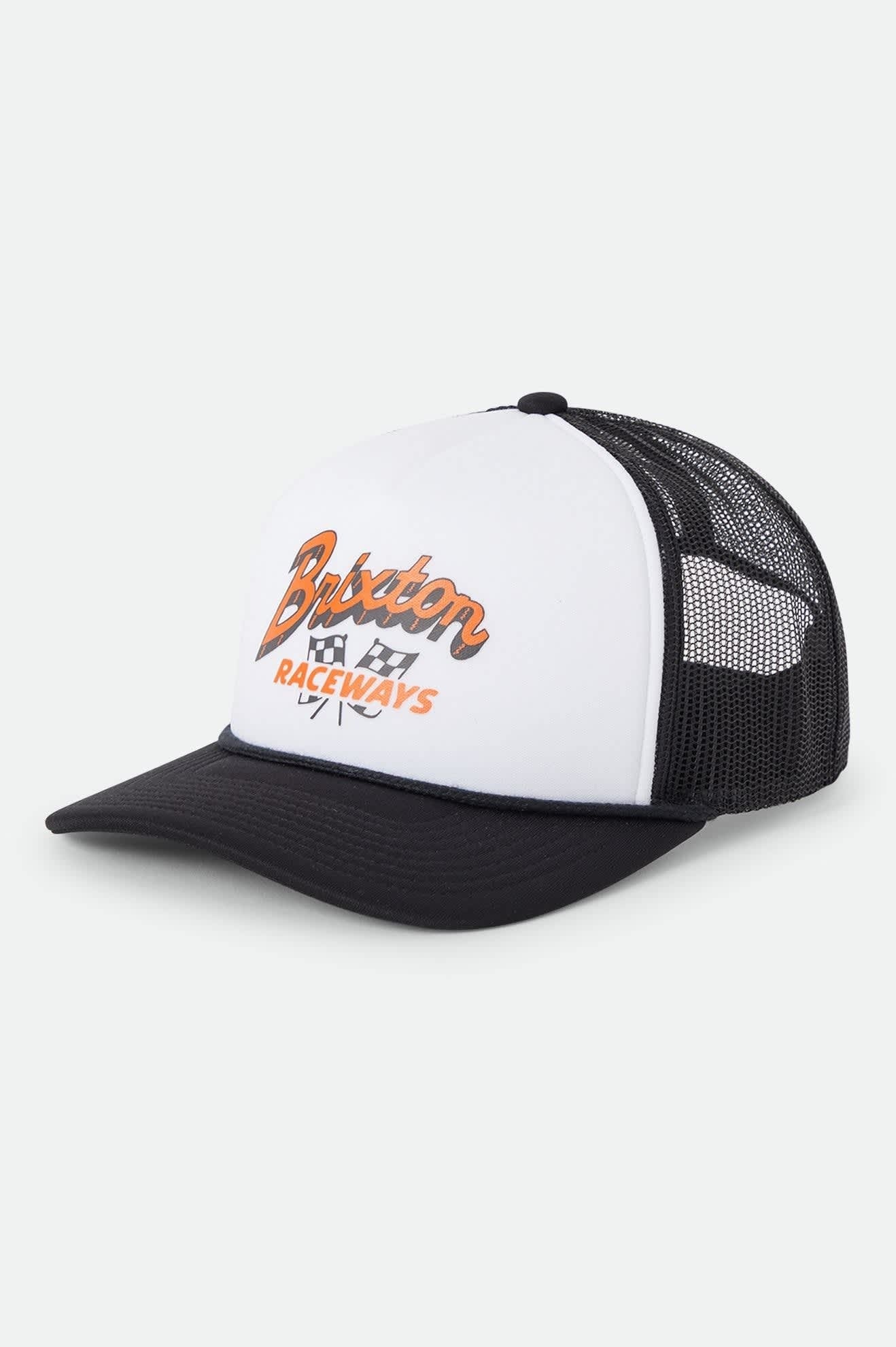Clemont Trucker Hat - Black/White
