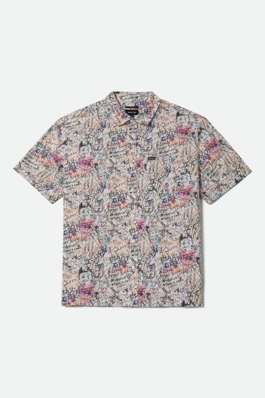 Cru Print Short Sleeve Shirt - Graffiti