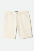 Surplus Vintage Wash Herringbone Short - Whitecap