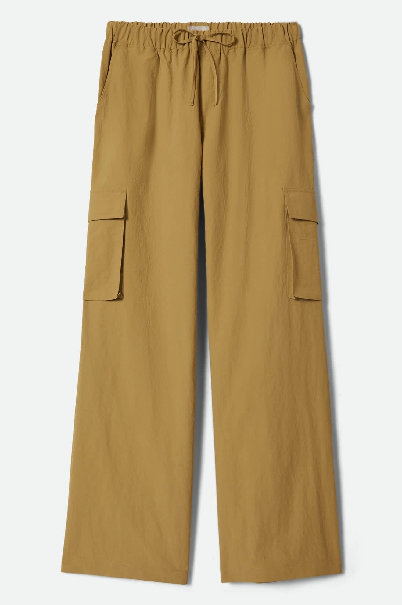 The Jett Lightweight Cargo Wide Leg Pant - Olive Stone