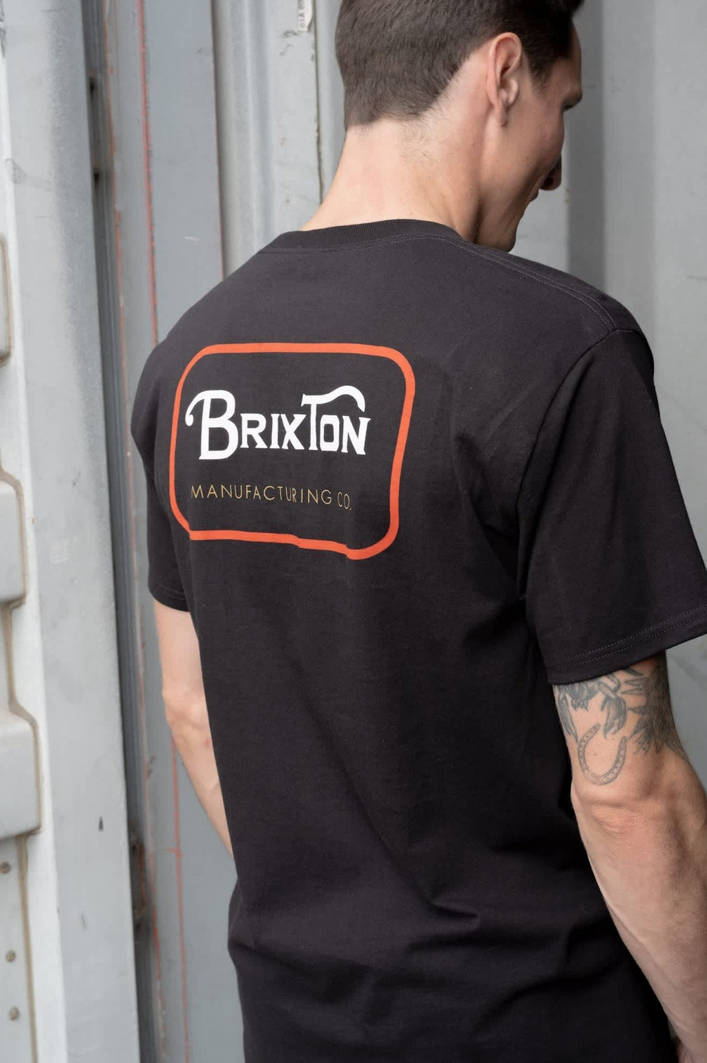 Grade Short Sleeve Standard T-Shirt - Black/Red/Copper