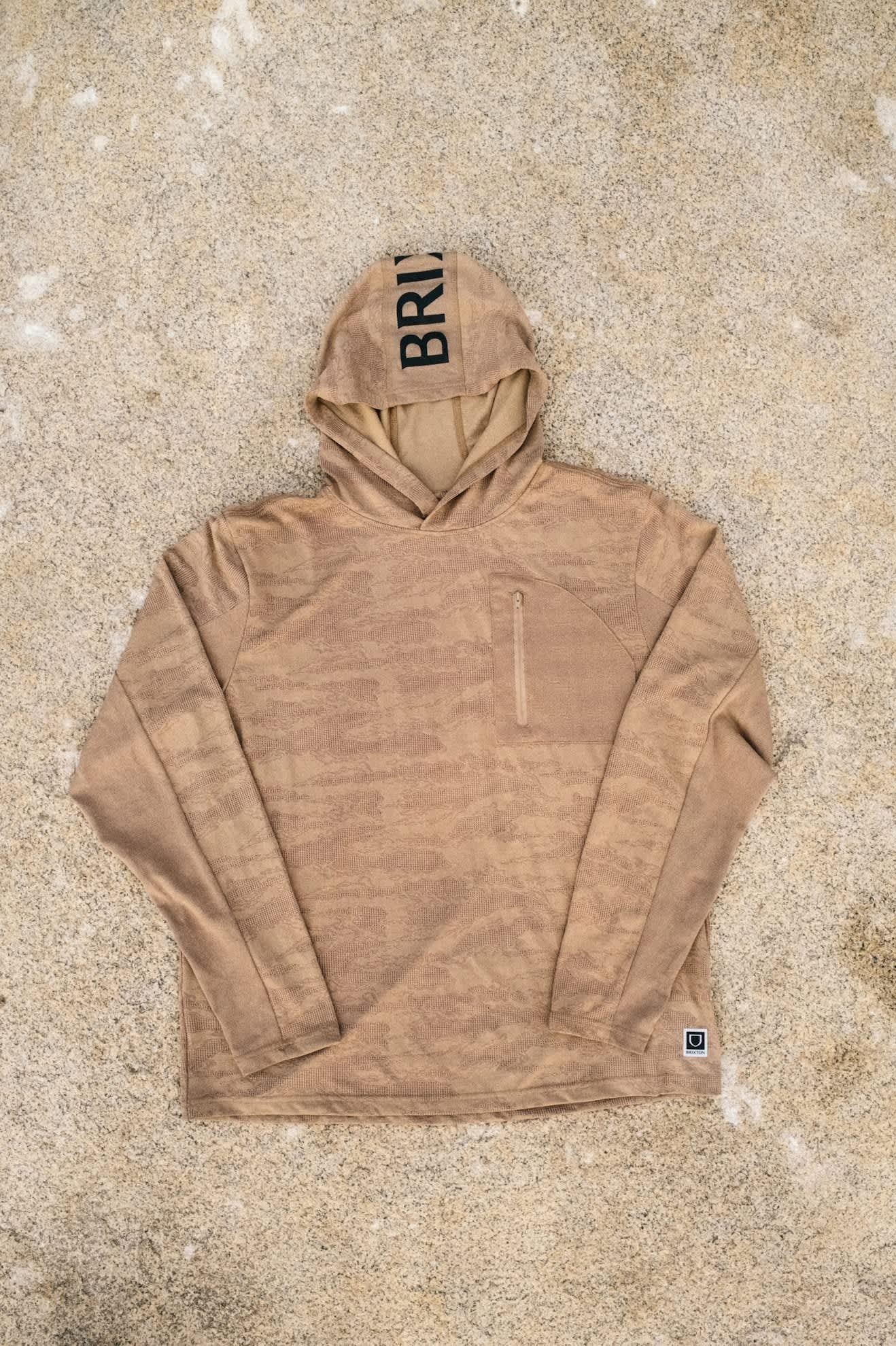 Journey Long Sleeve Sun Hoodie - Desert Tiger Camo
