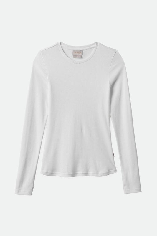 Women's Betty L/S Tee - White