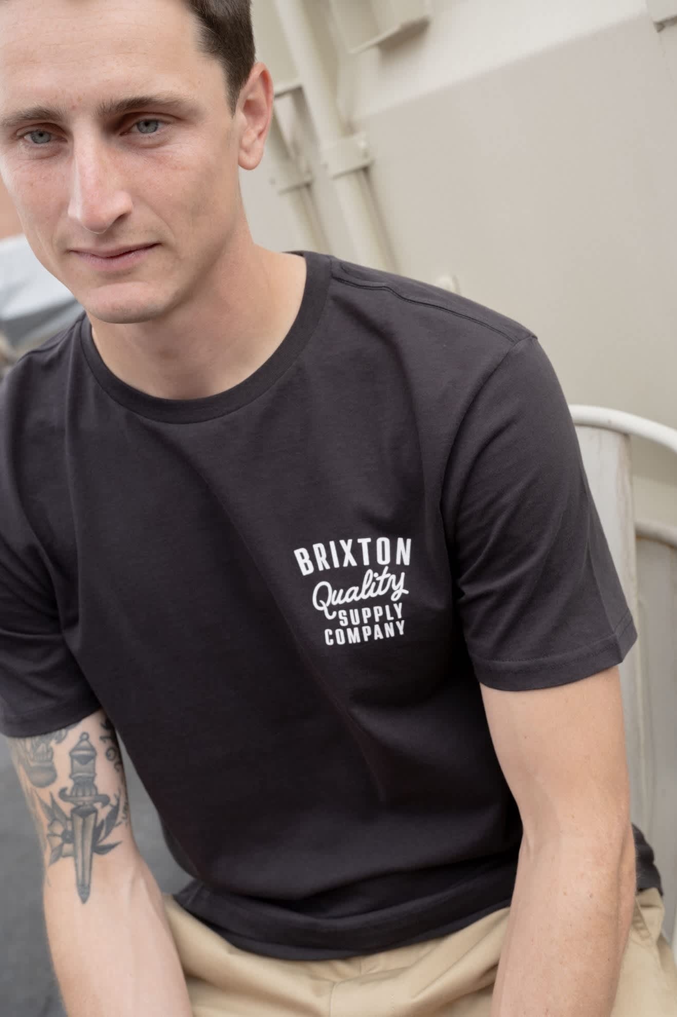 Hubal S/S Tailored T-Shirt - Black