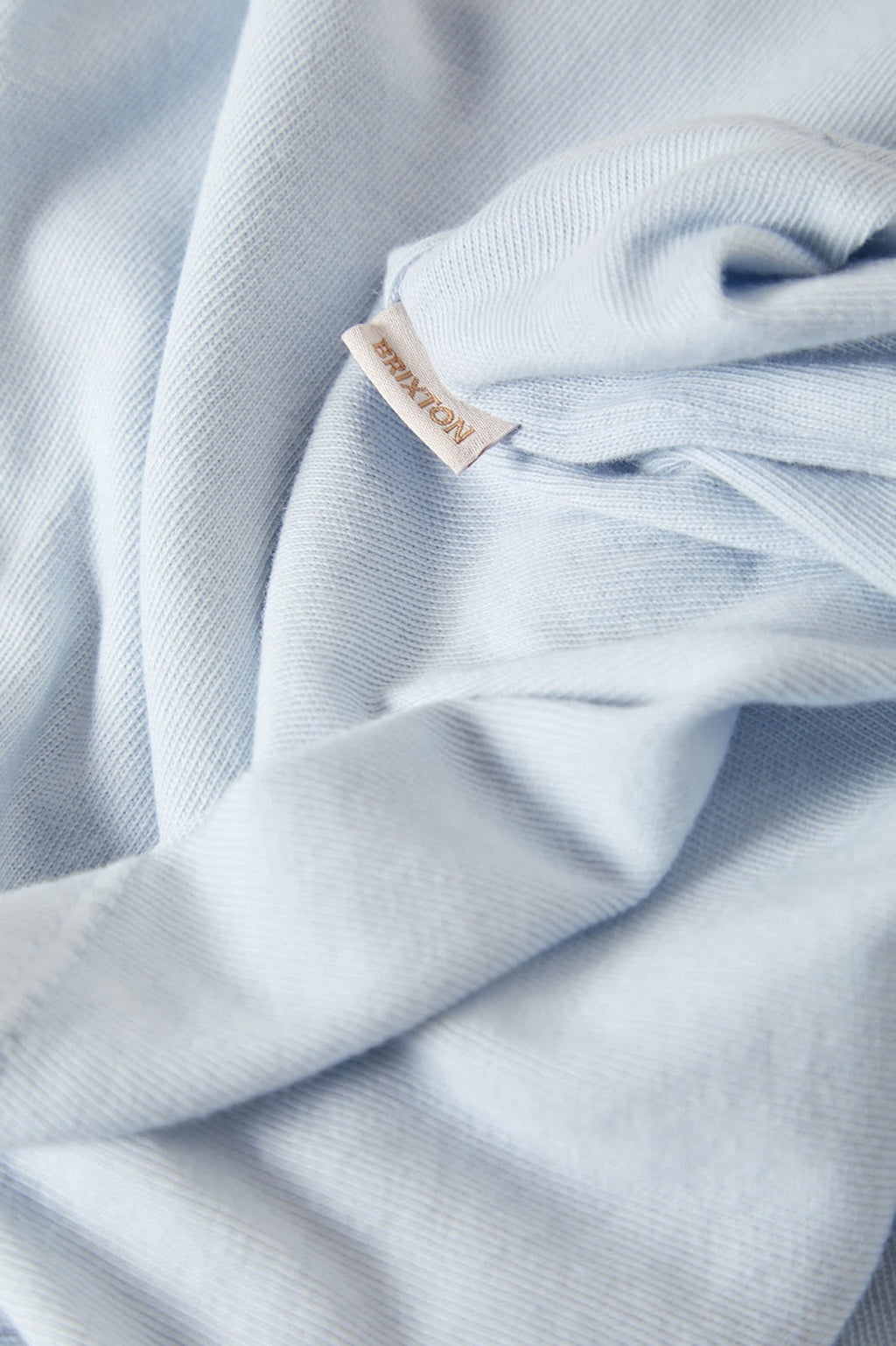 Carefree Organic Garment Dye Perfect T-Shirt - Blue Aura