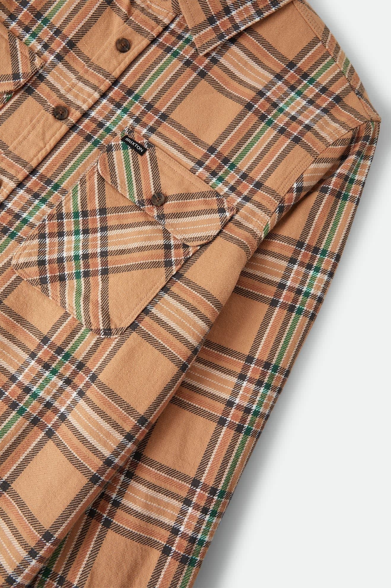 Bowery Flannel - Khaki/Multi