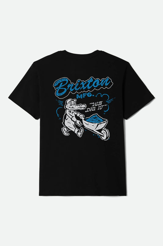 Dig It S/S Standard T-Shirt - Black