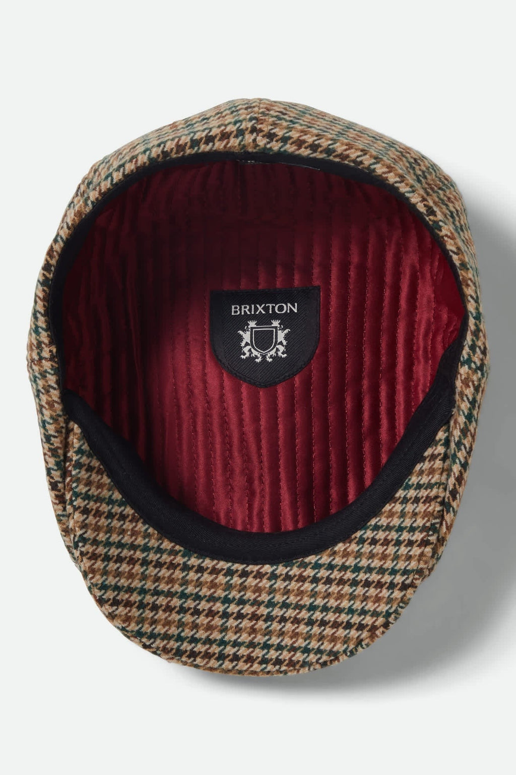 Brood Newsboy Cap - Dusted Ochre/Khaki/Verdant Green