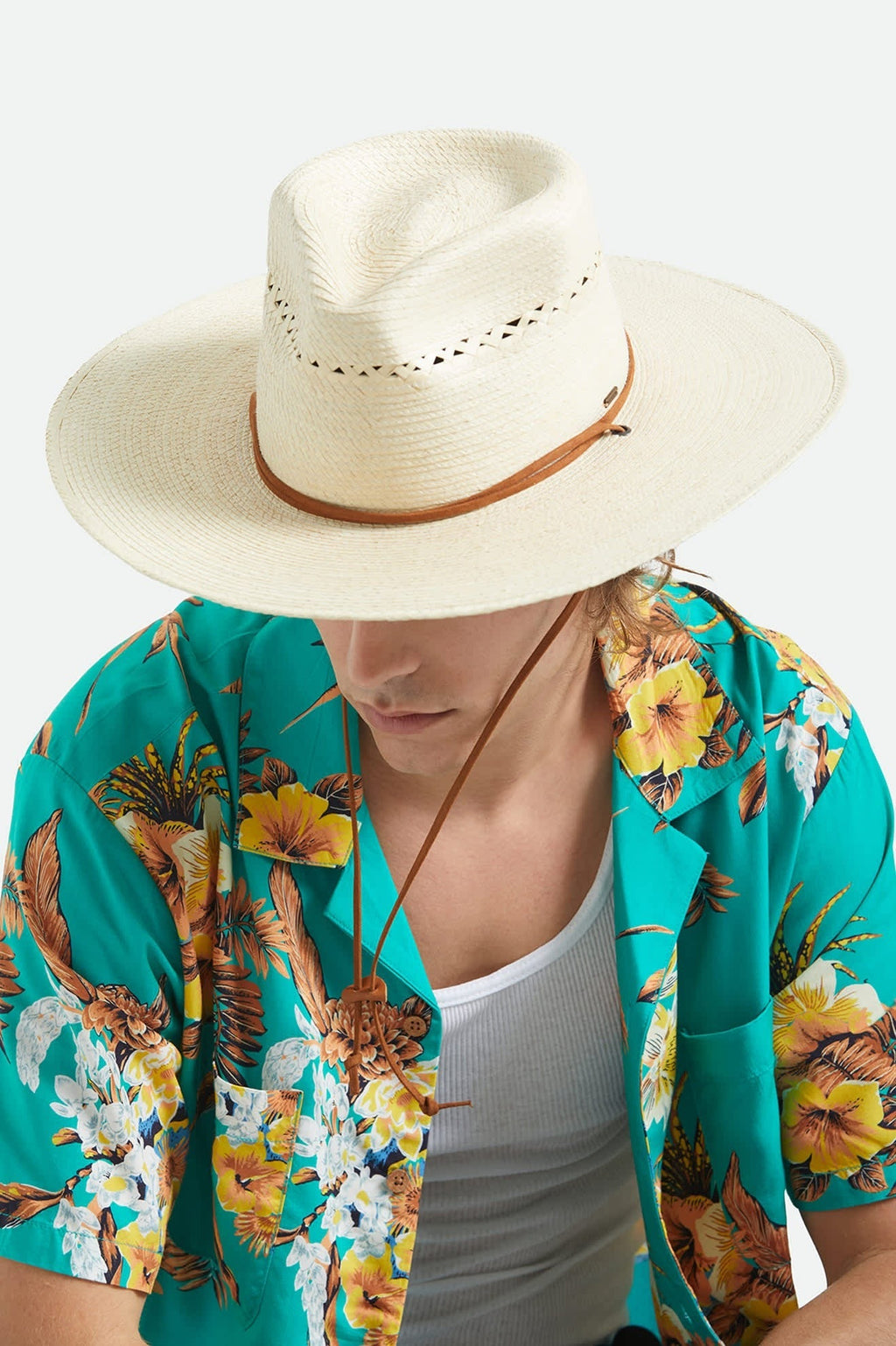 Beck Straw Rancher Hat - Natural