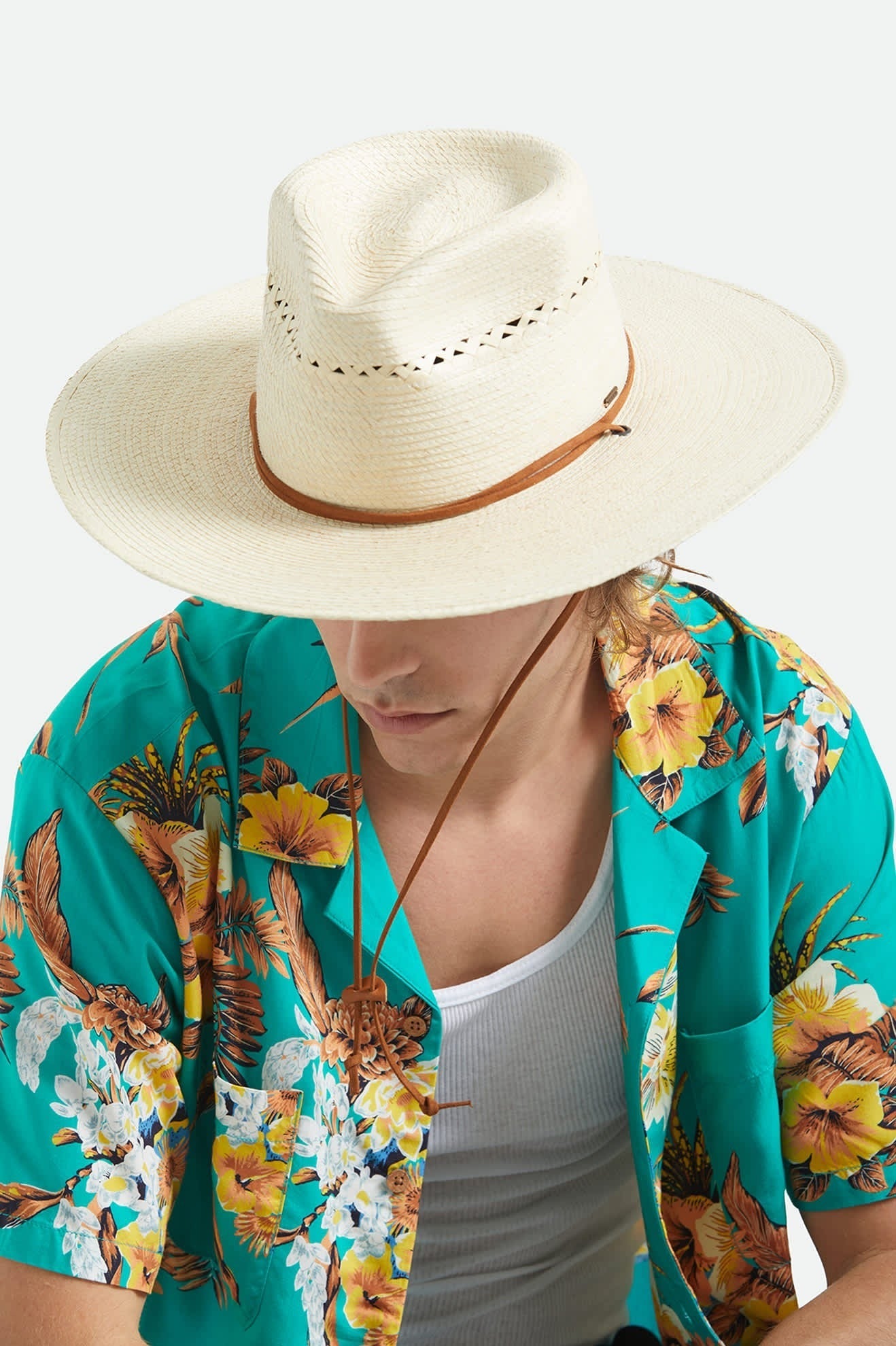 Beck Straw Rancher Hat - Natural