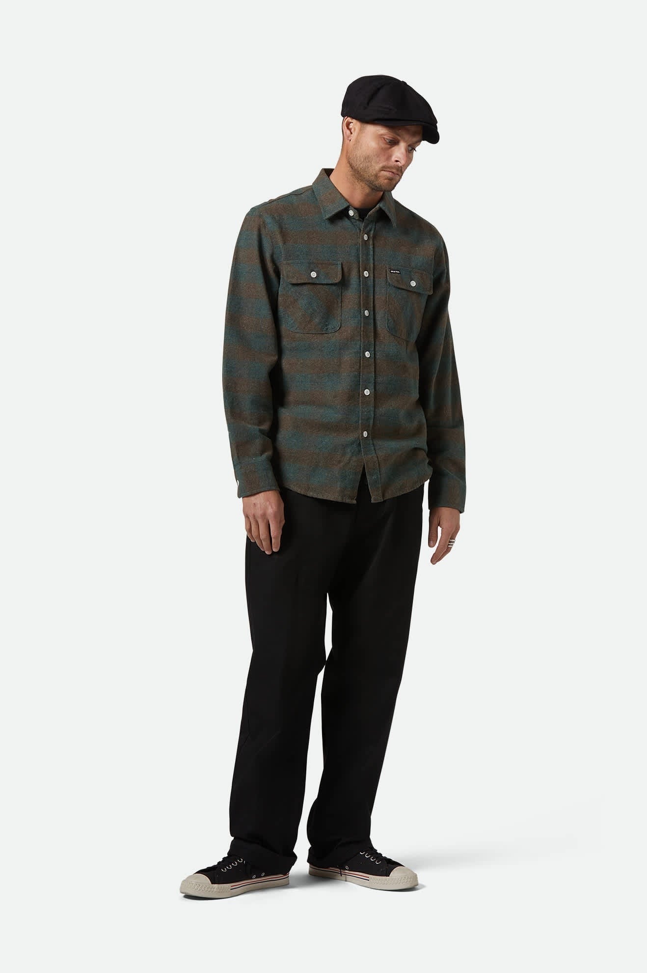 Brood Newsboy Cap - Black