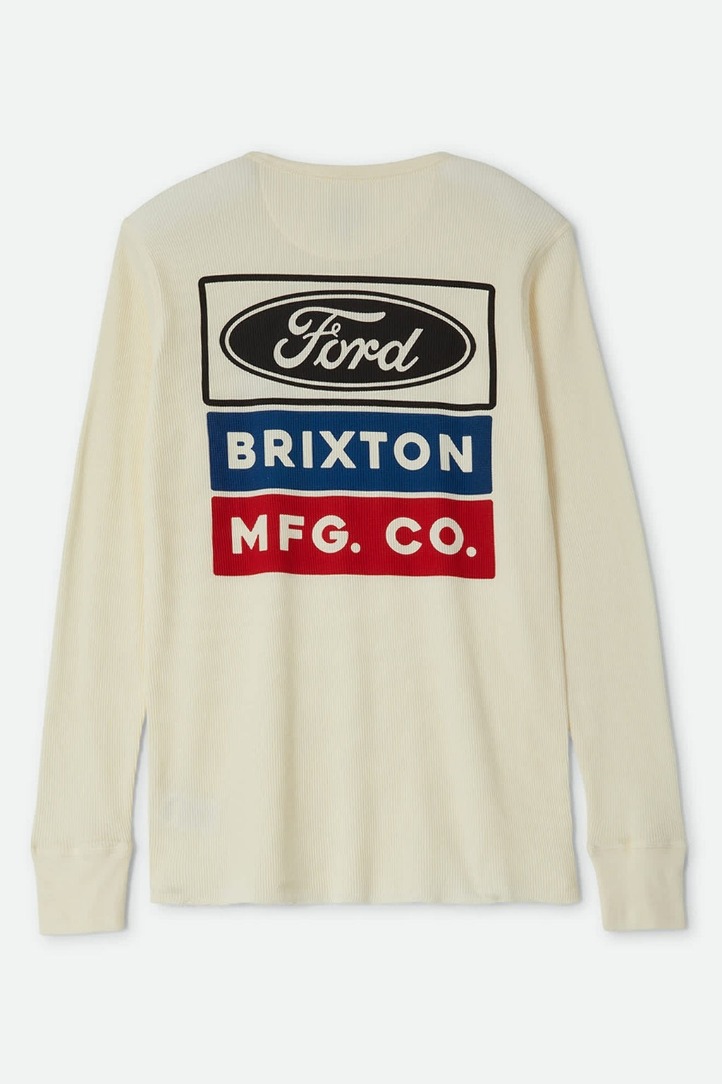 Ford Service Dept Waffle T-Shirt - Wimbledon White