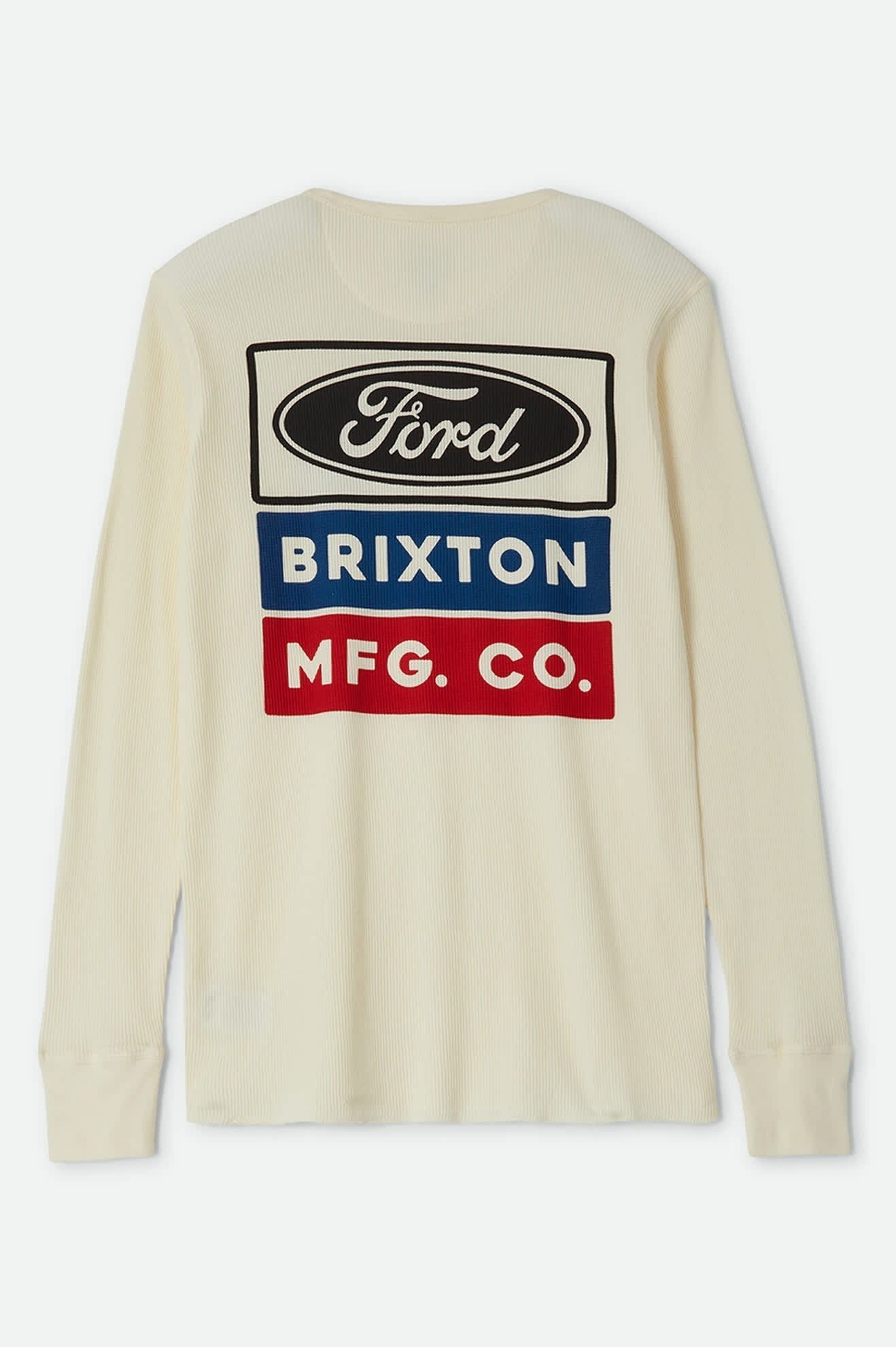 Ford Service Dept Waffle T-Shirt - Wimbledon White
