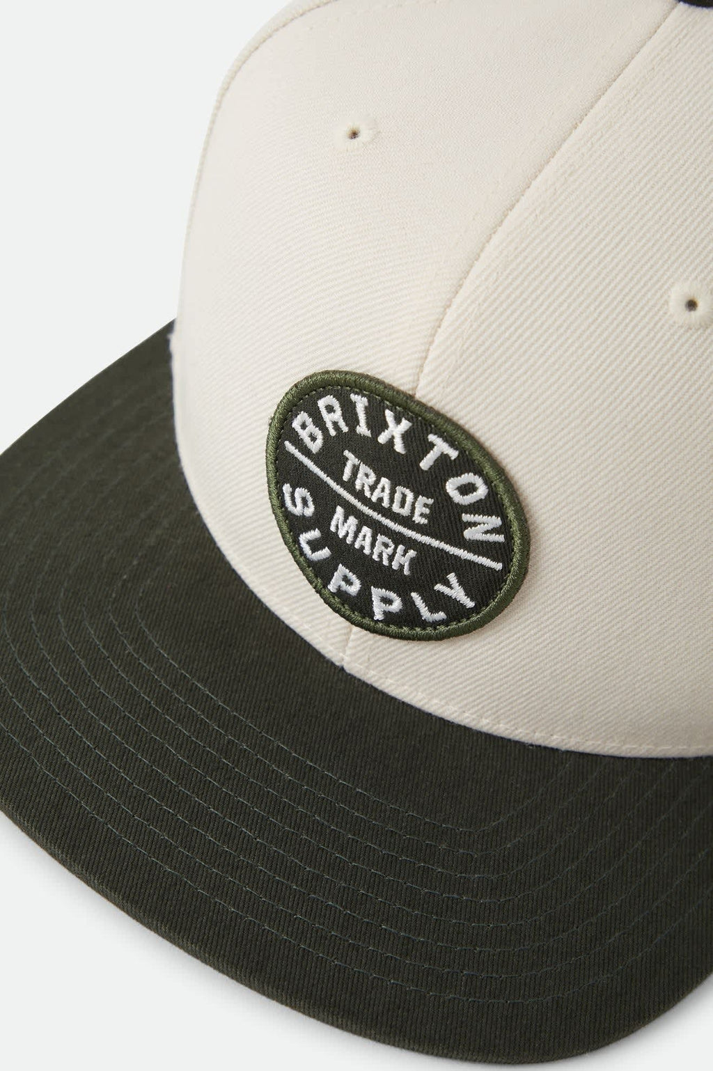 Oath III Snapback - Wax Paper/Dark Olive