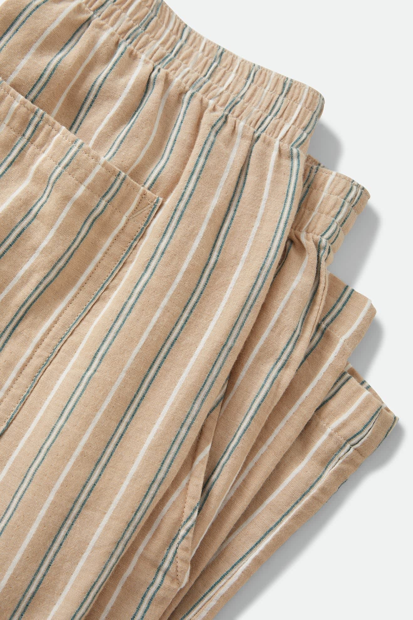 Lounge Pant - Sand Stripe