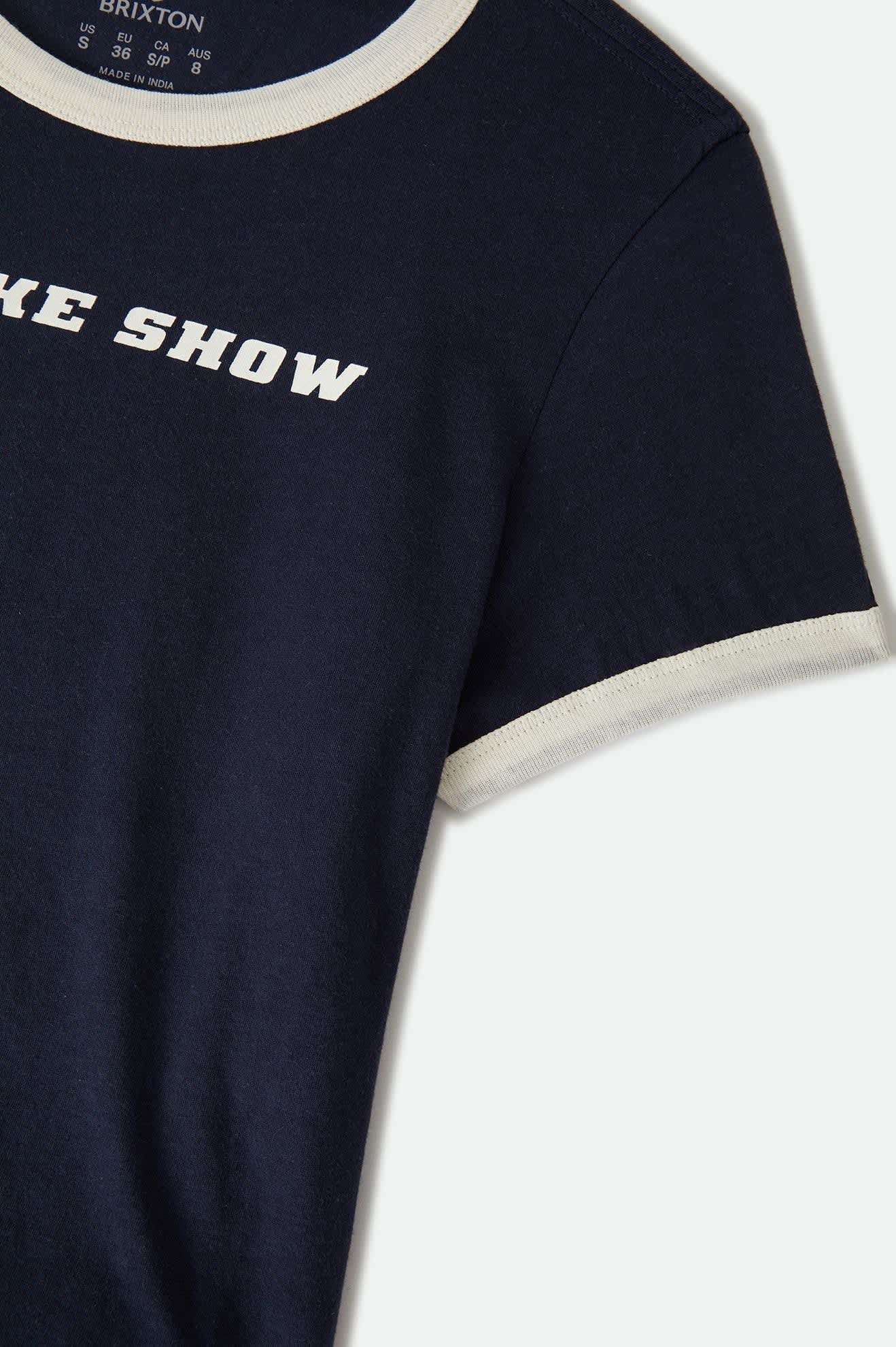 Smoke Show Baby T-Shirt - Washed Navy/Whitecap