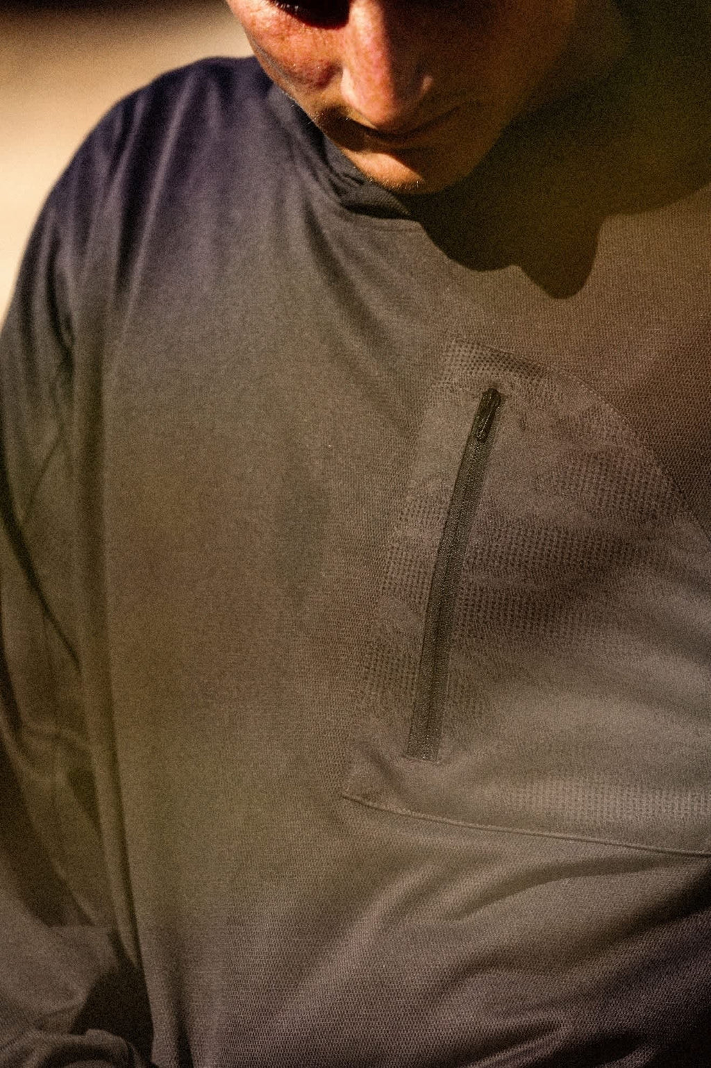 Journey Long Sleeve Sun Hoodie - Black