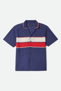 Bunker Mesh Short Sleeve Shirt - Washed Navy