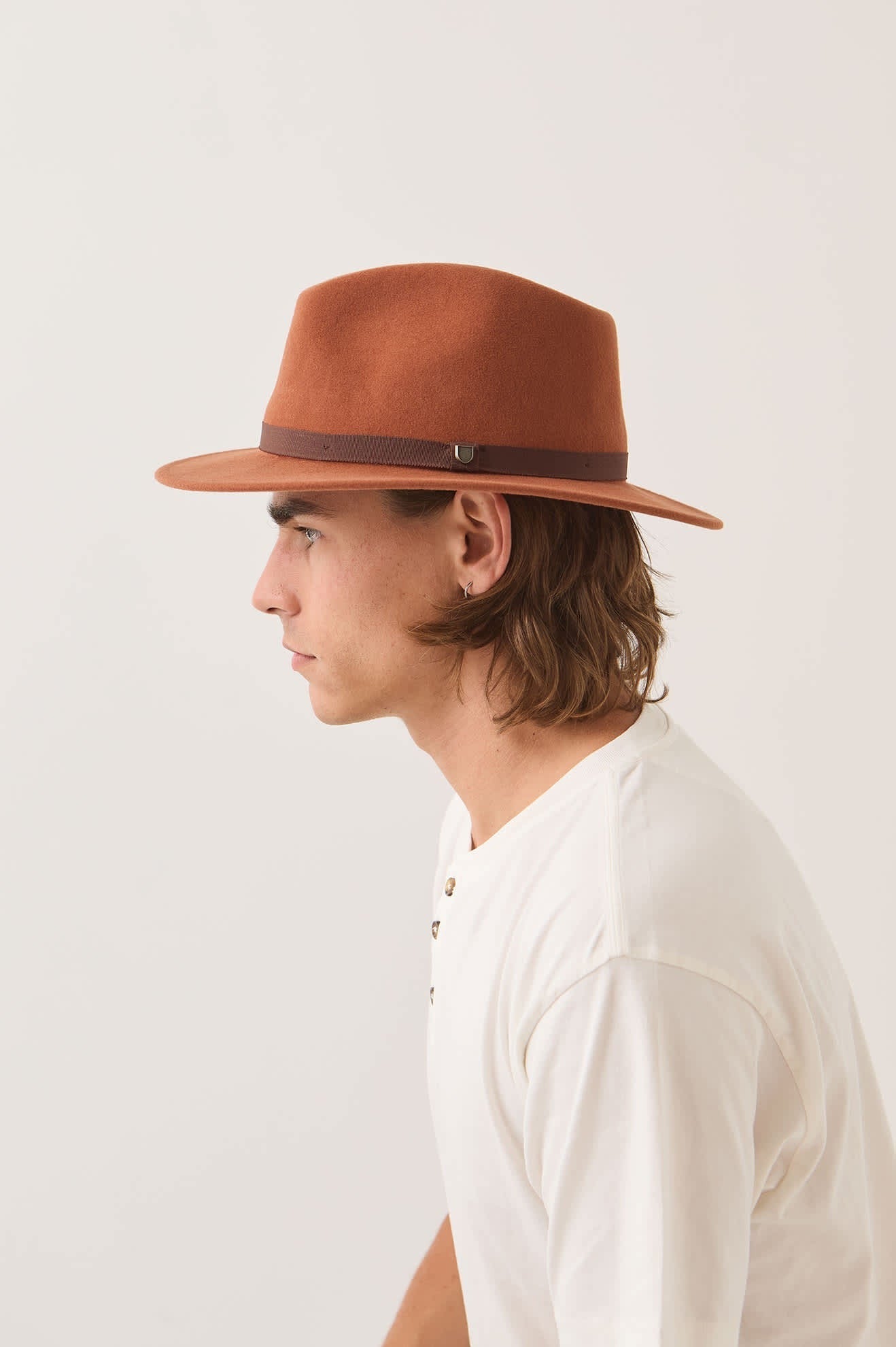 Messer Packable Fedora - Caramel/Walnut Brown