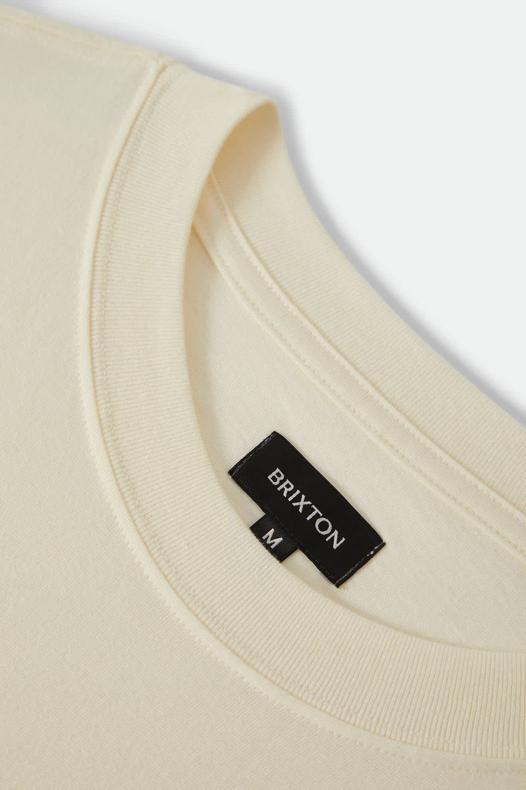 Serrano Short Sleeve Boxed Crop T-Shirt - Cream