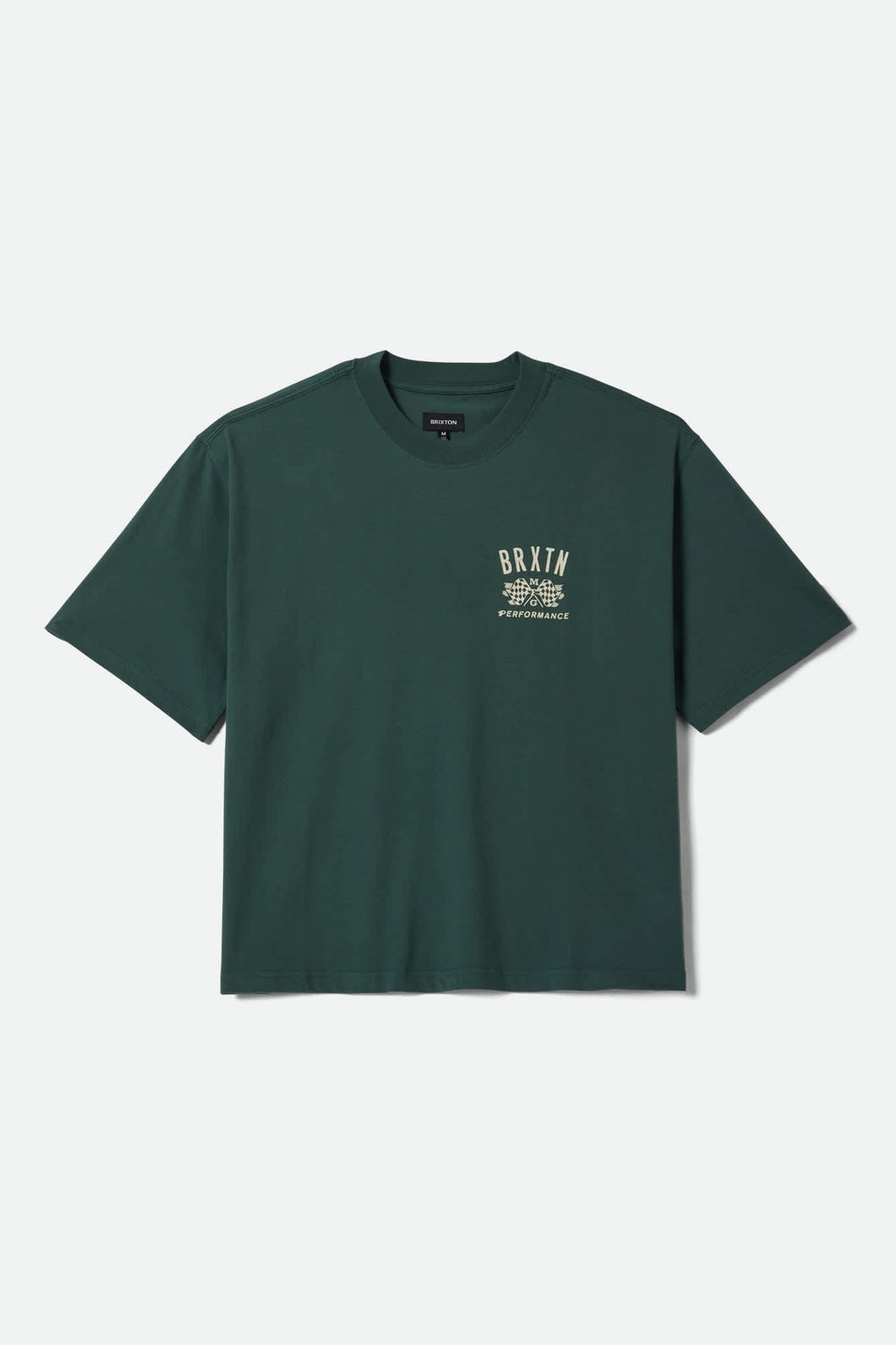 Primary Short Sleeve Cropped Shirt - Primal Green
