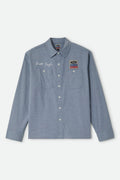 Ford Service Dept Workshirt - Blue Chambray