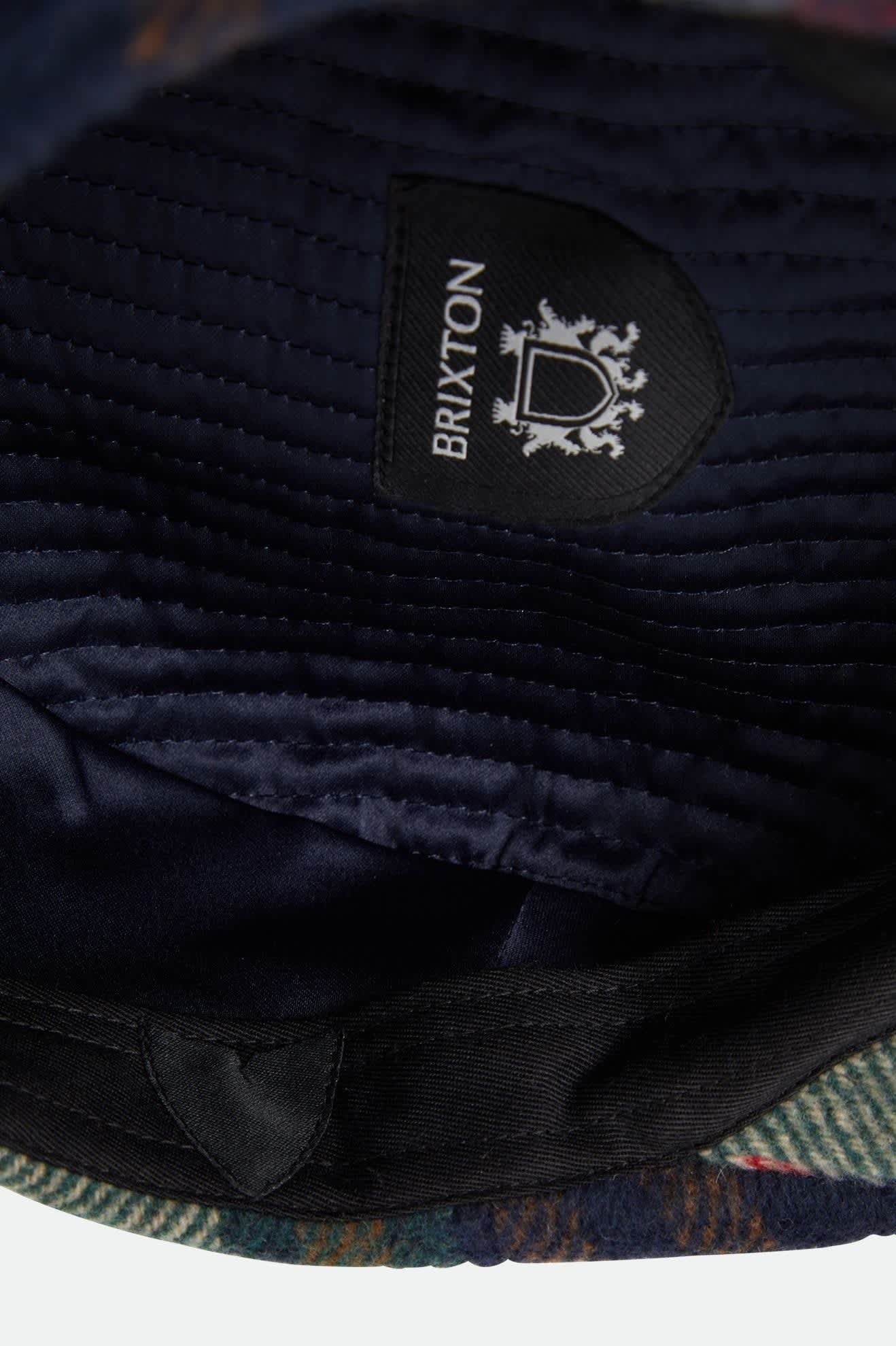 Brood Newsboy Cap - Navy/Green/Red/Cream