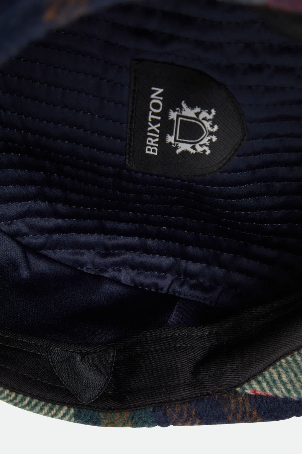 Brood Newsboy Cap - Navy/Green/Red/Cream