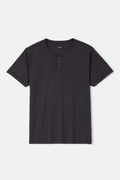 Brixton Baseline Henley T-Shirt - Black