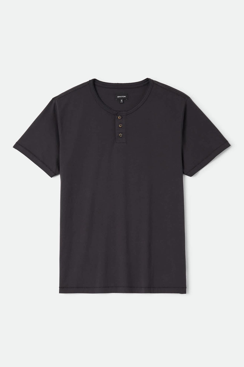 Brixton Baseline Henley T-Shirt - Black