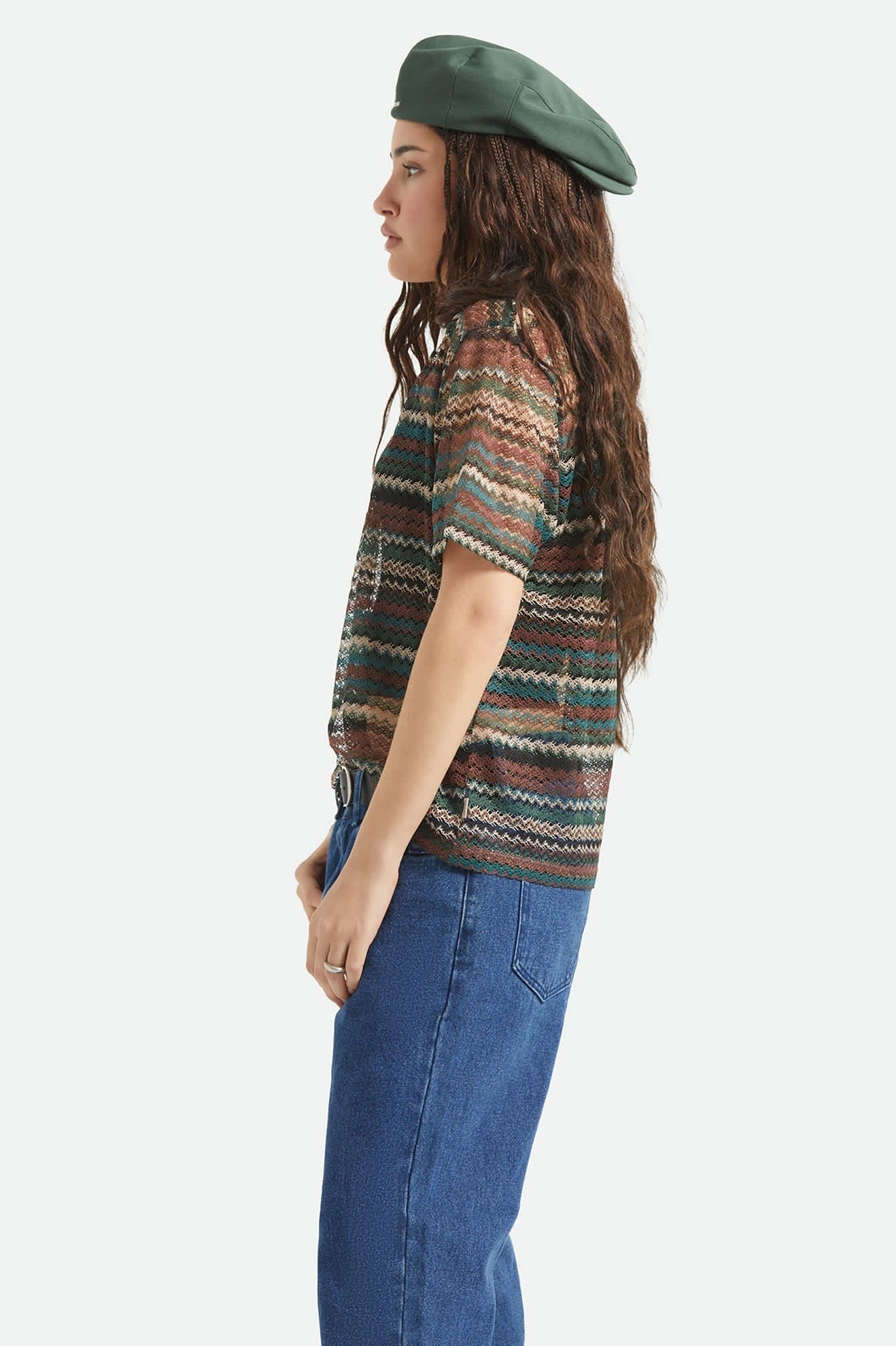 Varsity T-Shirt - Multi Retro Stripe