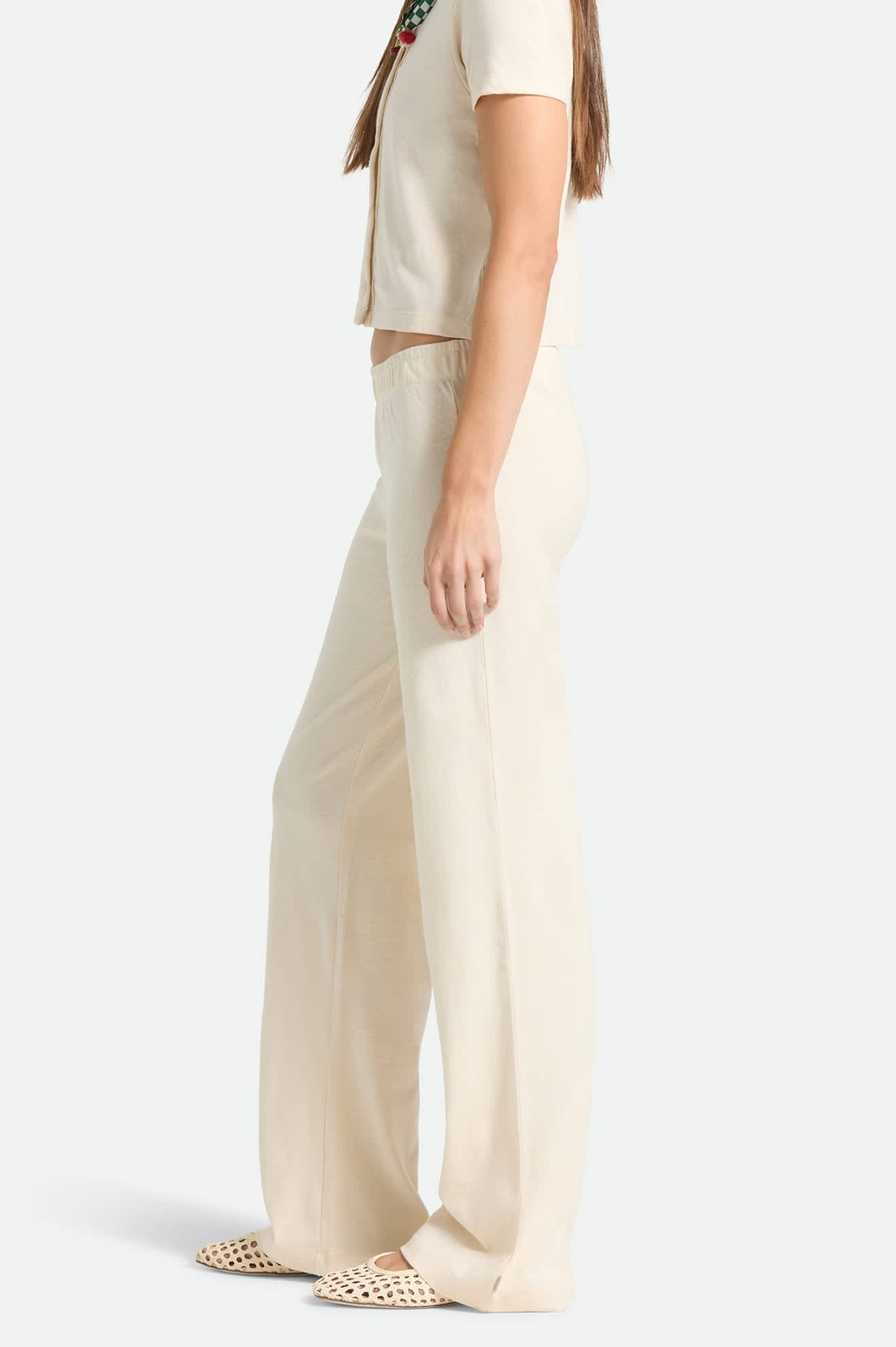 Siesta Knit Pant - Whitecap