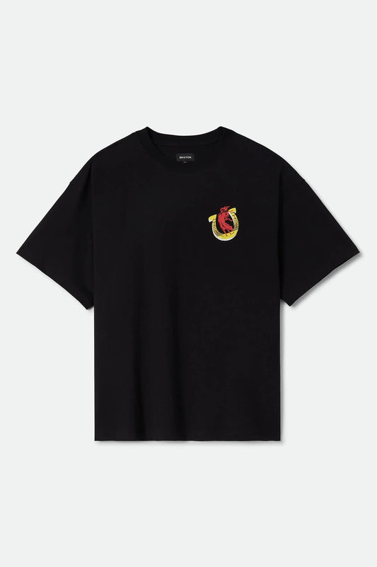 Colt 45 Everytime Short Sleeve Oversized T-Shirt - Black