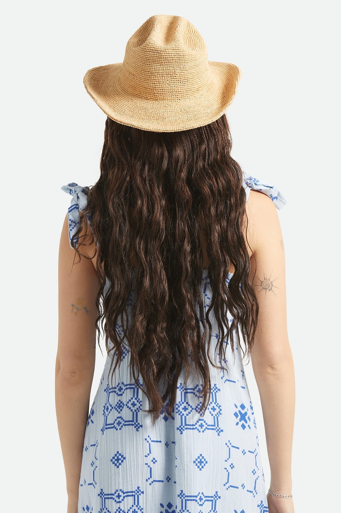 Odessa Straw Packable Cowboy Hat - Tan