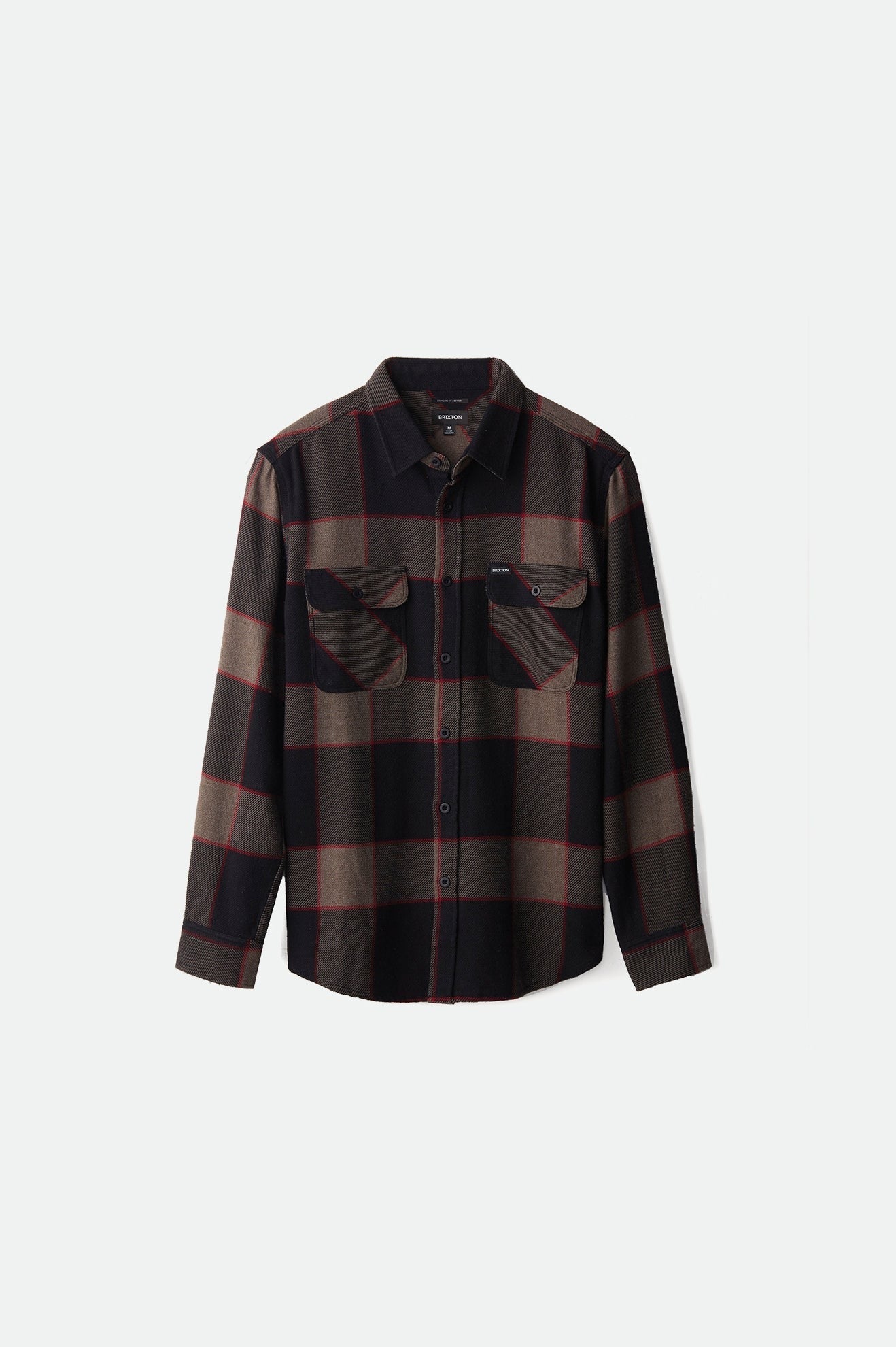 Bowery Flannel - Heather Grey/Charcoal