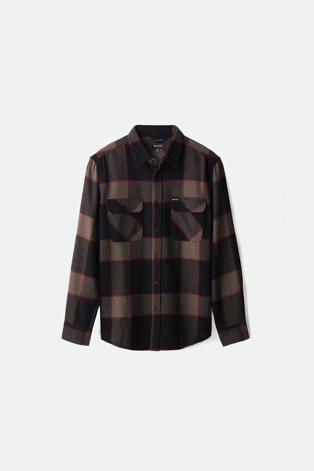 Bowery Flannel - Heather Grey/Charcoal