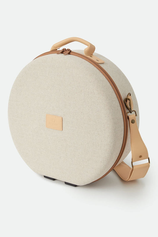 Done Proper Fedora Travel Case - Cream/Beige